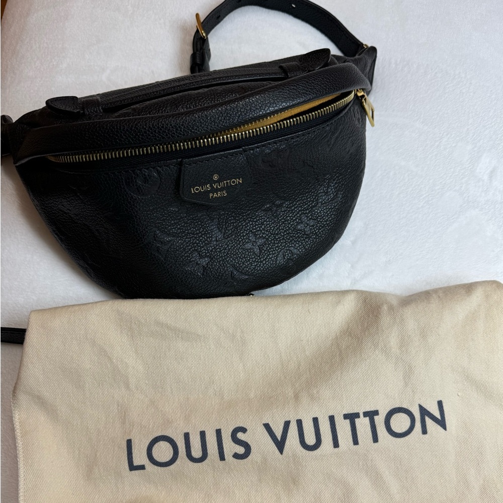 LV Black OG BumBag